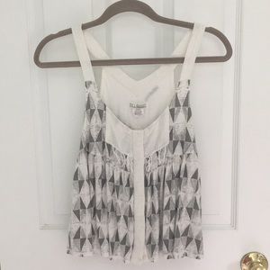 Patterned tank top